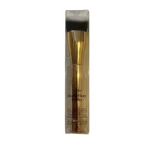 Tarte Double Duty Beauty Brush - Gold Handle with Black Bristles